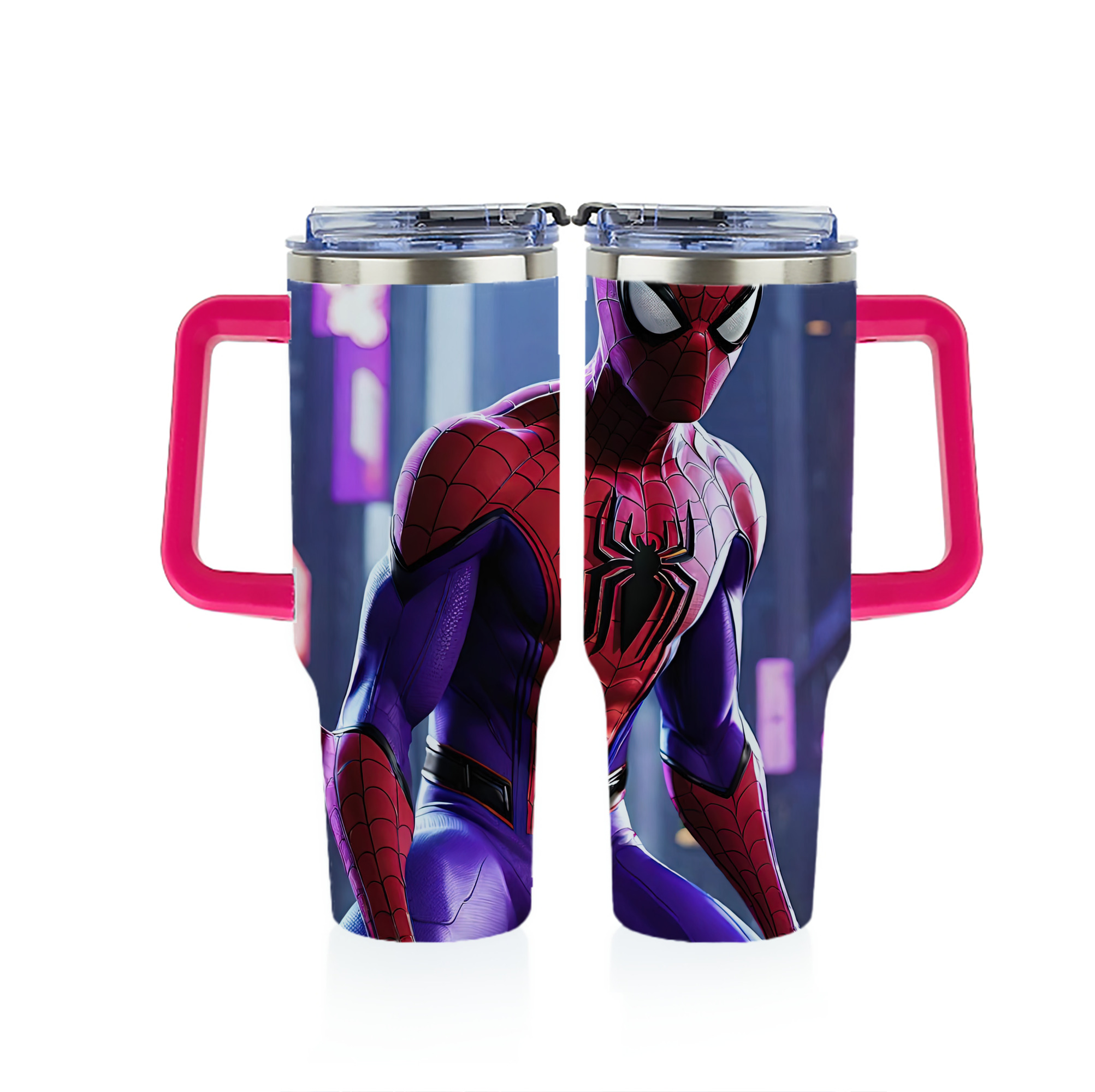 （画像用） Spider Man スパイダーマン 1200ｍLフルプリント車用タンブラー
